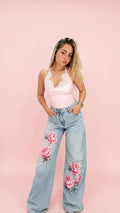 Jeans flower 🌷