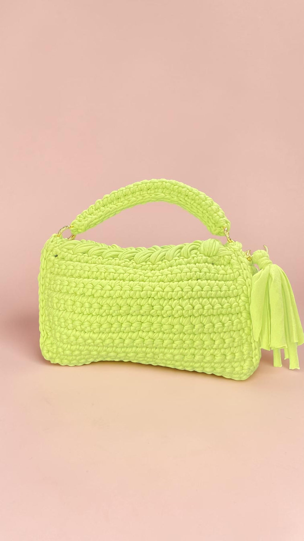 Borsa a mano Lime🍋‍🟩🍵