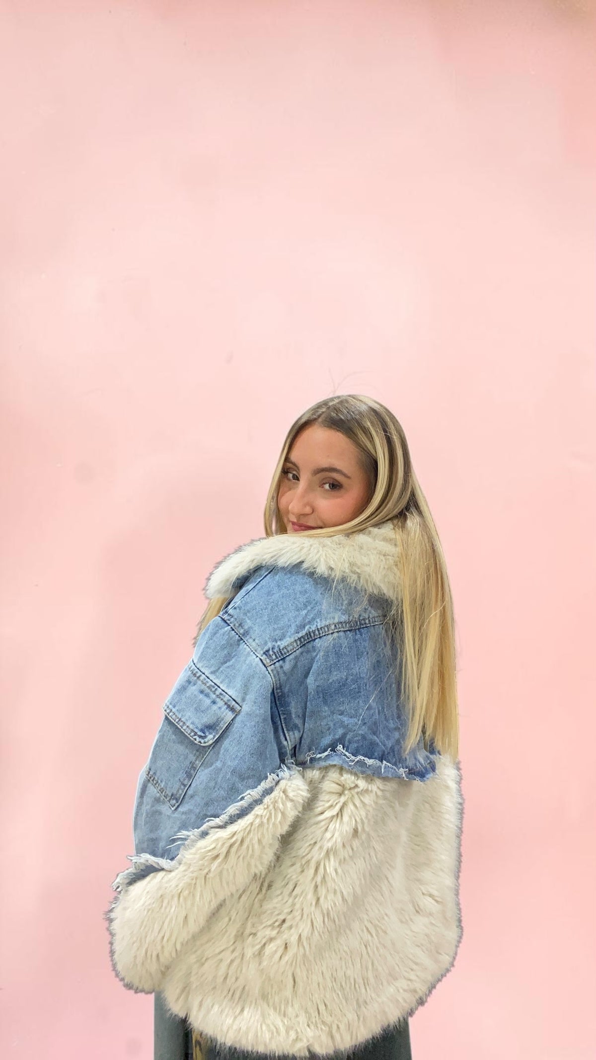 Pelliccia jeans ✨