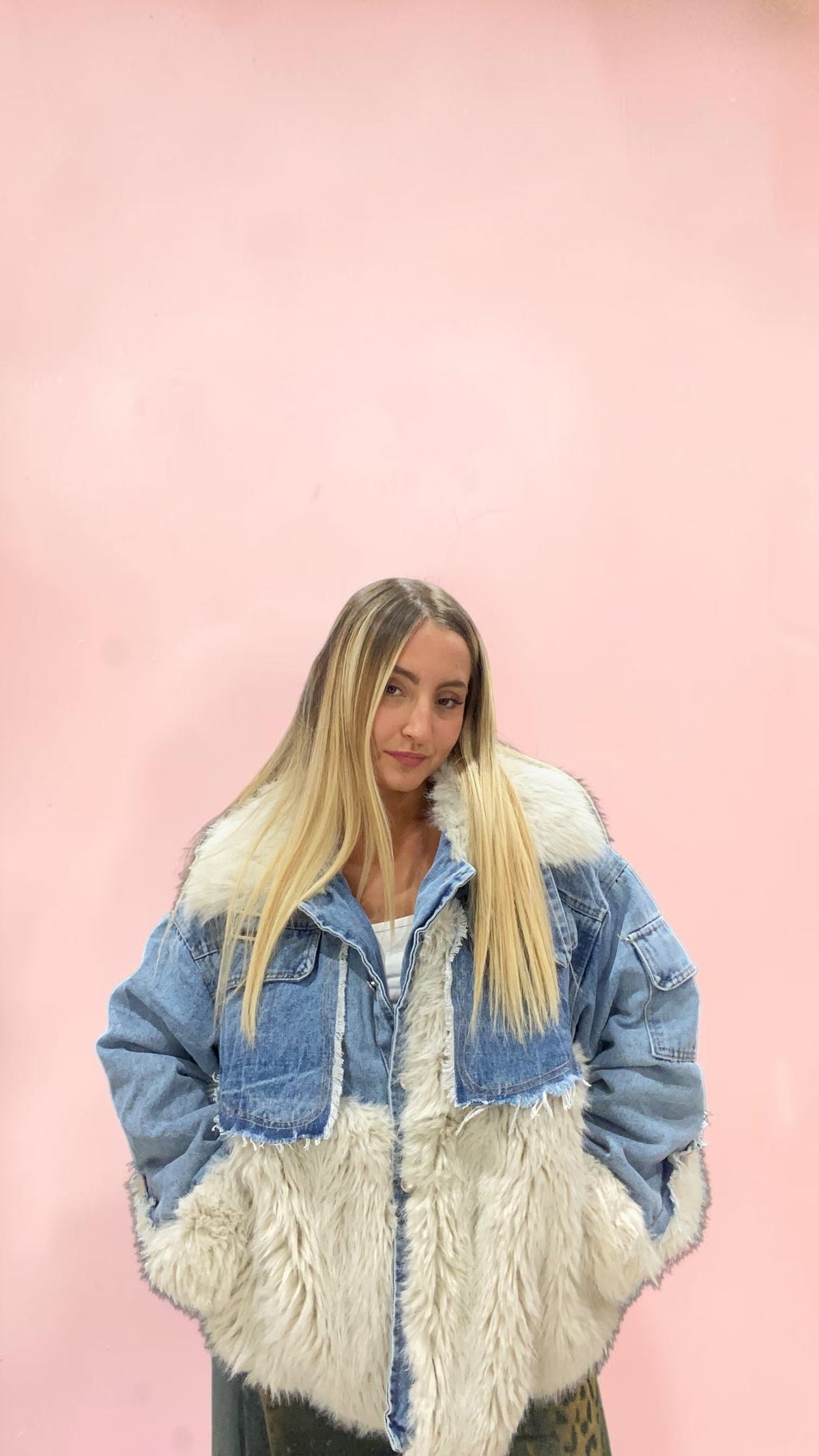 Pelliccia jeans ✨