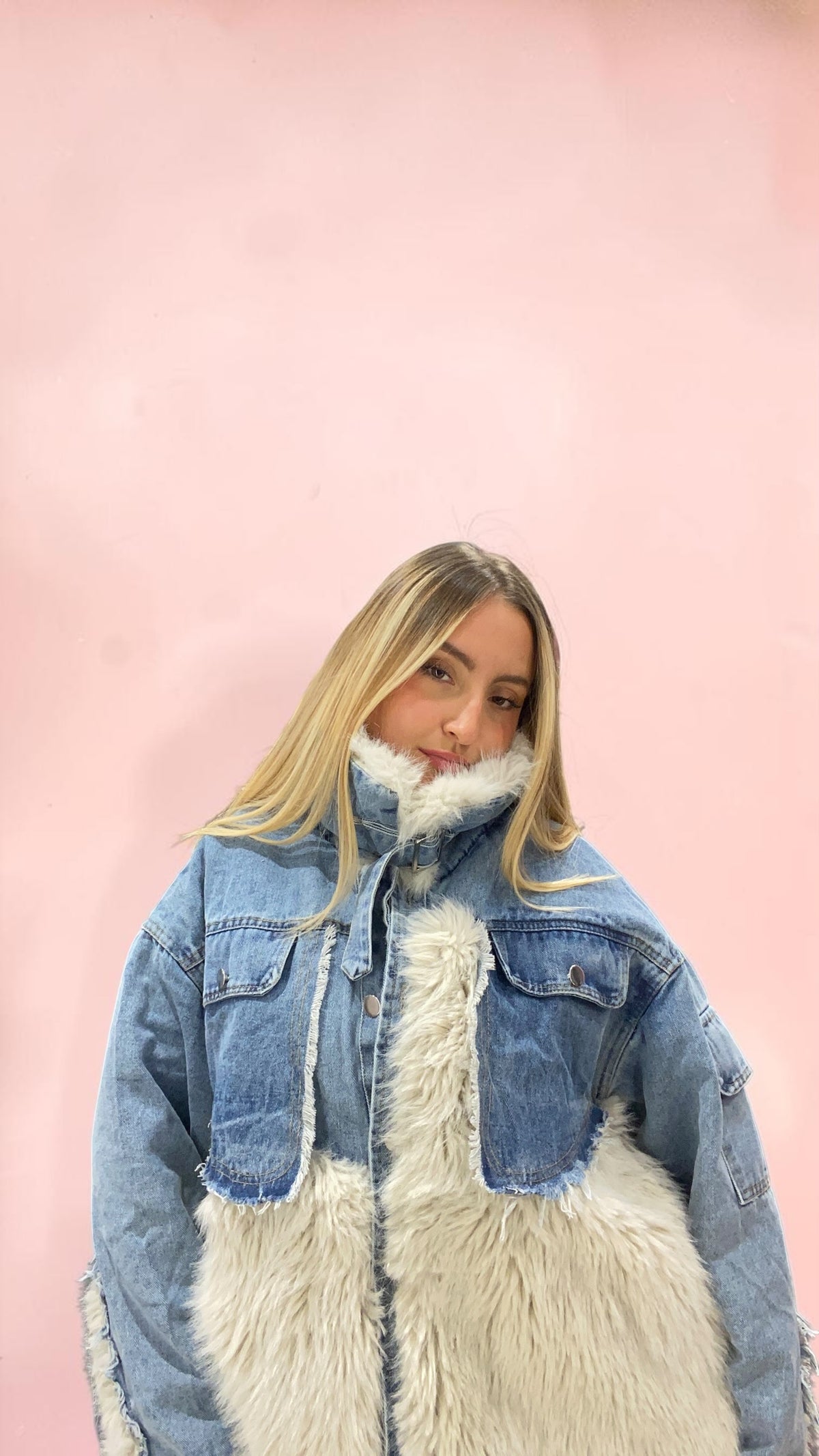 Pelliccia jeans ✨