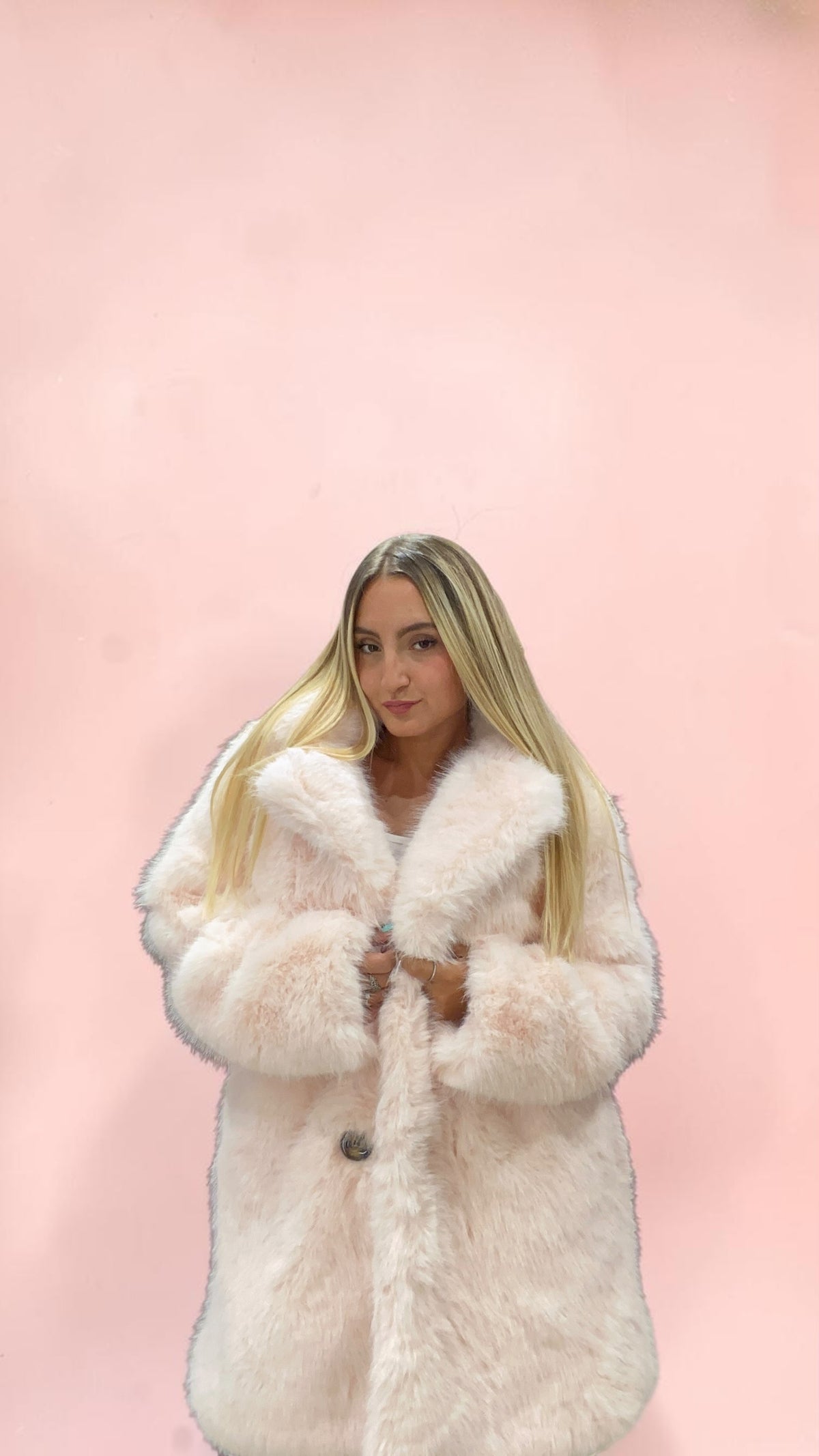 Pelliccia lunga rosa 🎀