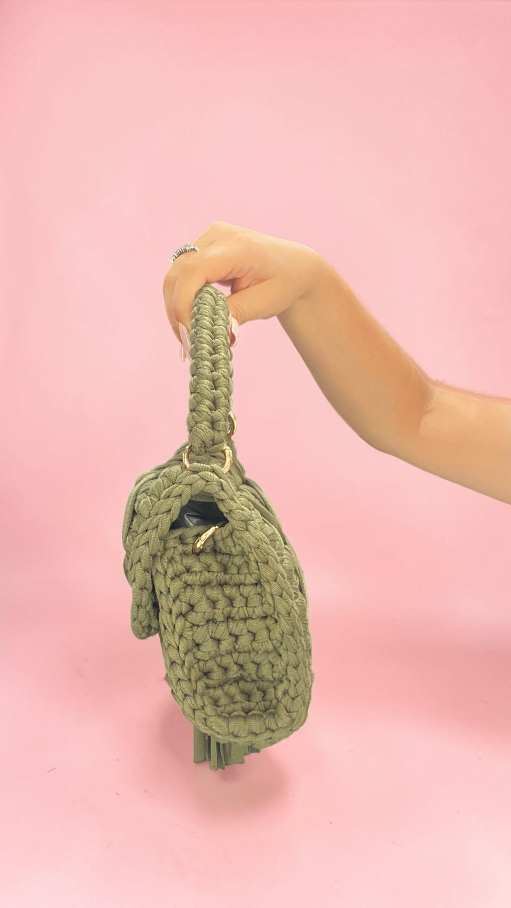 Borsa uncinetto 🧶🤍