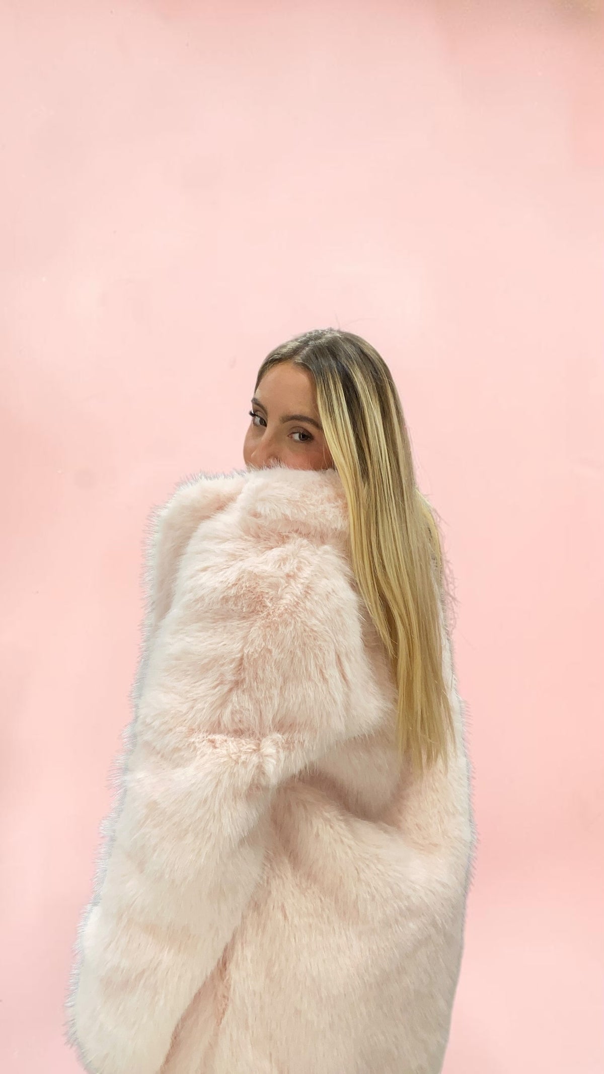Pelliccia lunga rosa 🎀