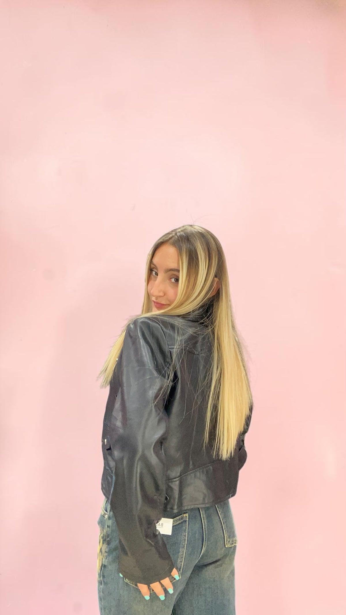 Chiodo in ecopelle🖤