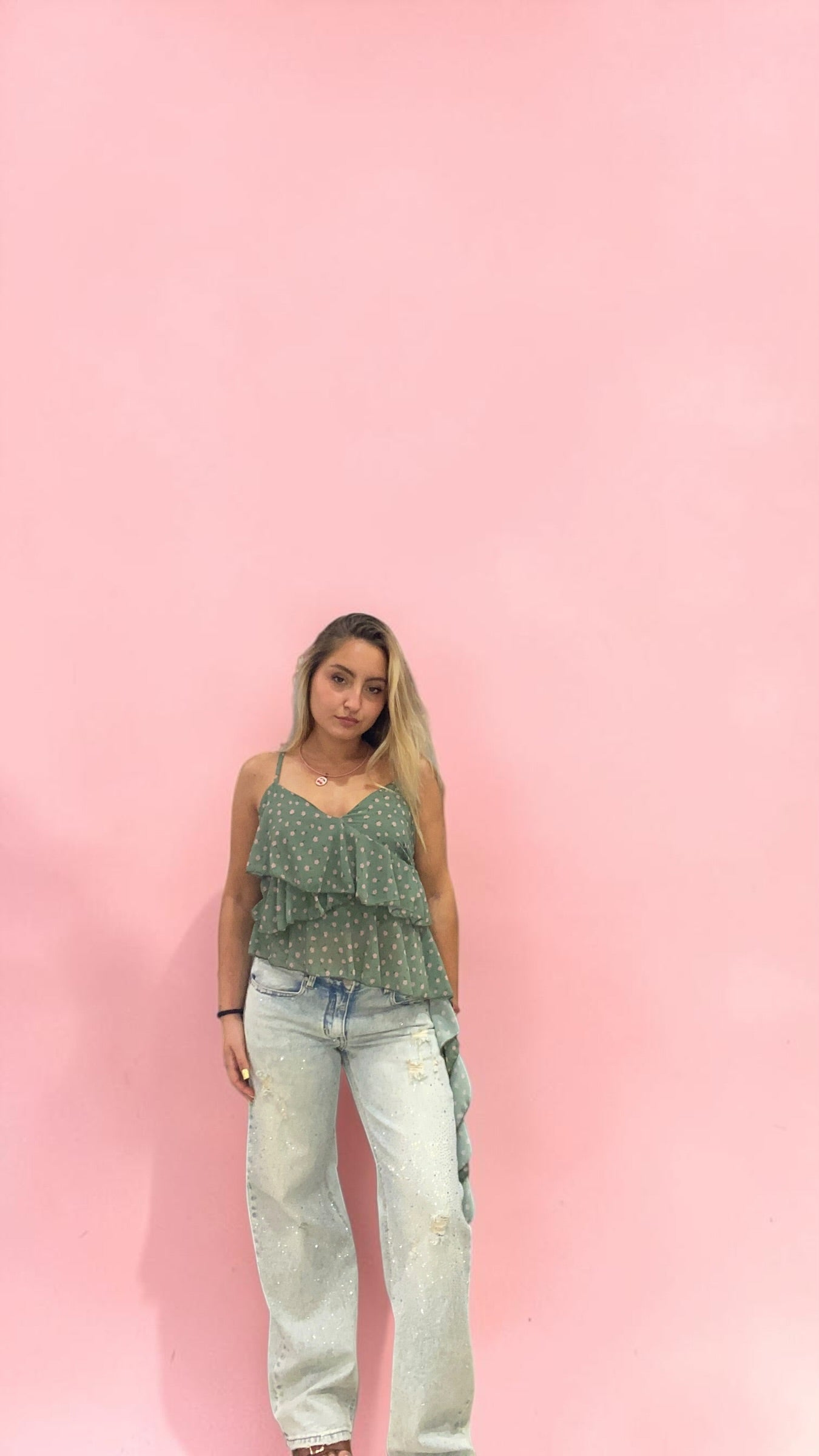 Jeans strappi strass 🤩🎀