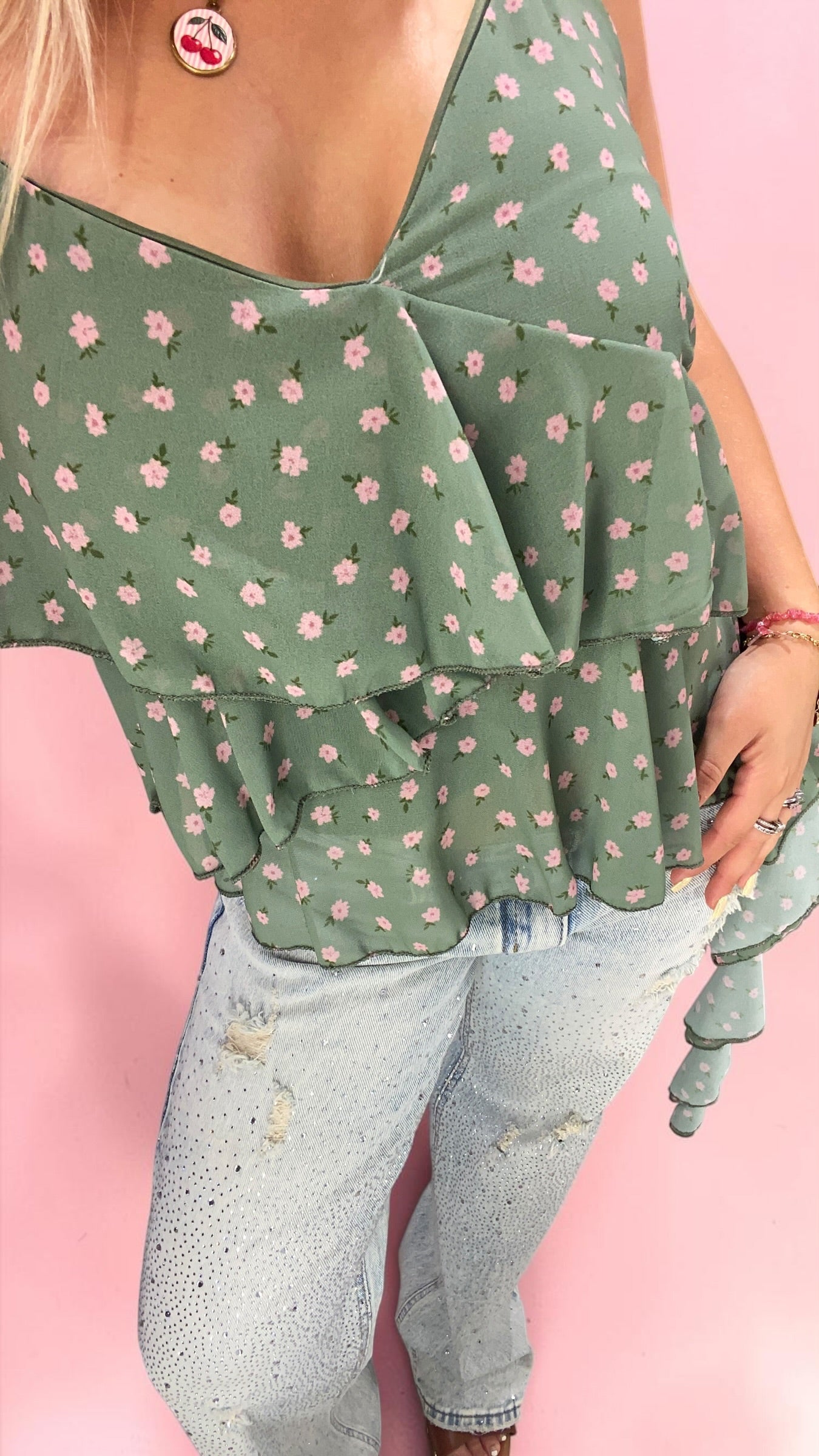 Jeans strappi strass 🤩🎀