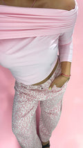 Jeans pink leopard🐆🎀