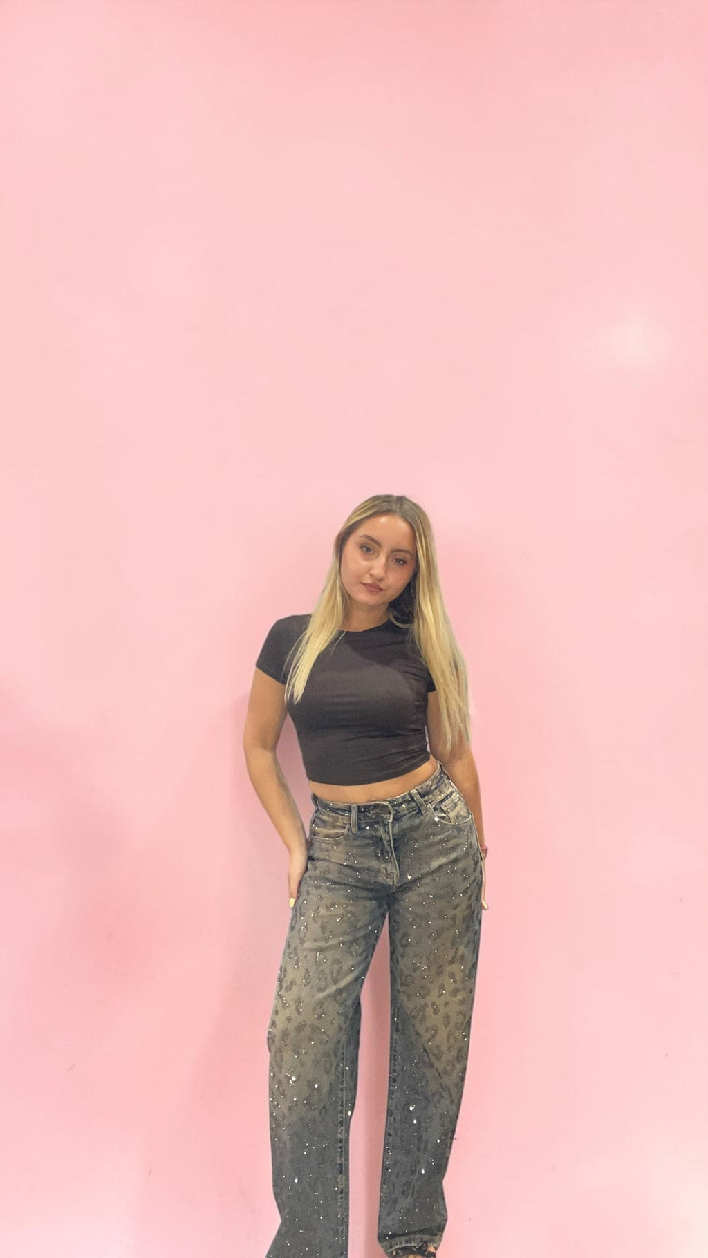 Jeans leopard 🖤🐆