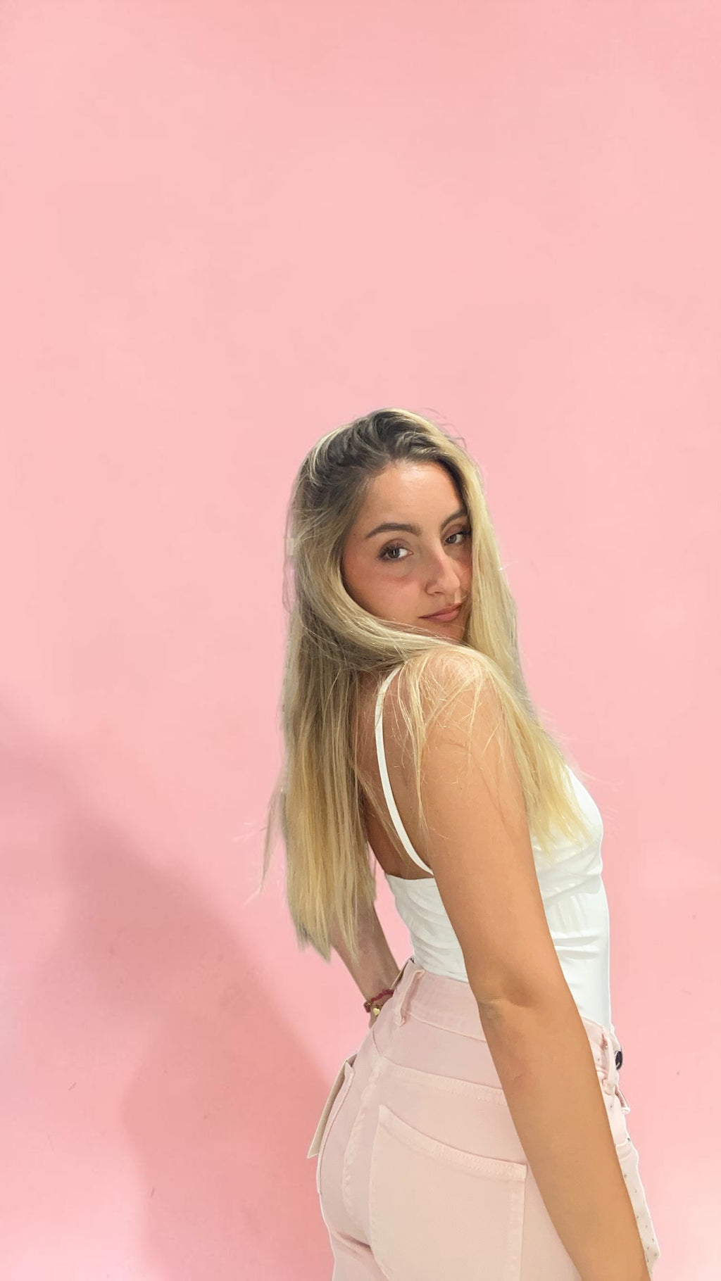 Jeans strass pink 🎀