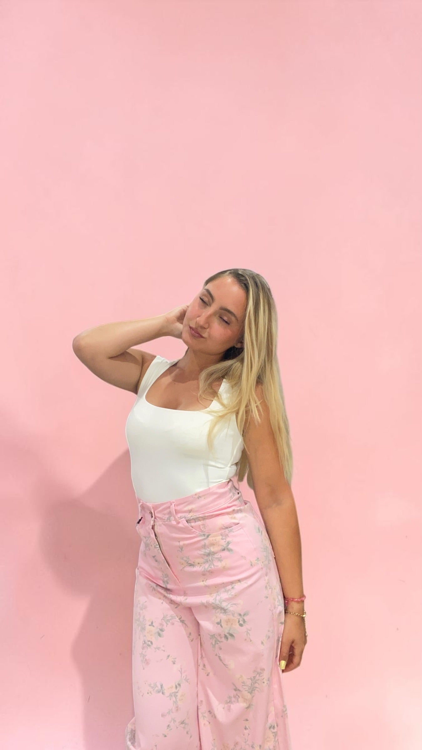 Jeans fiorato🌸🪷