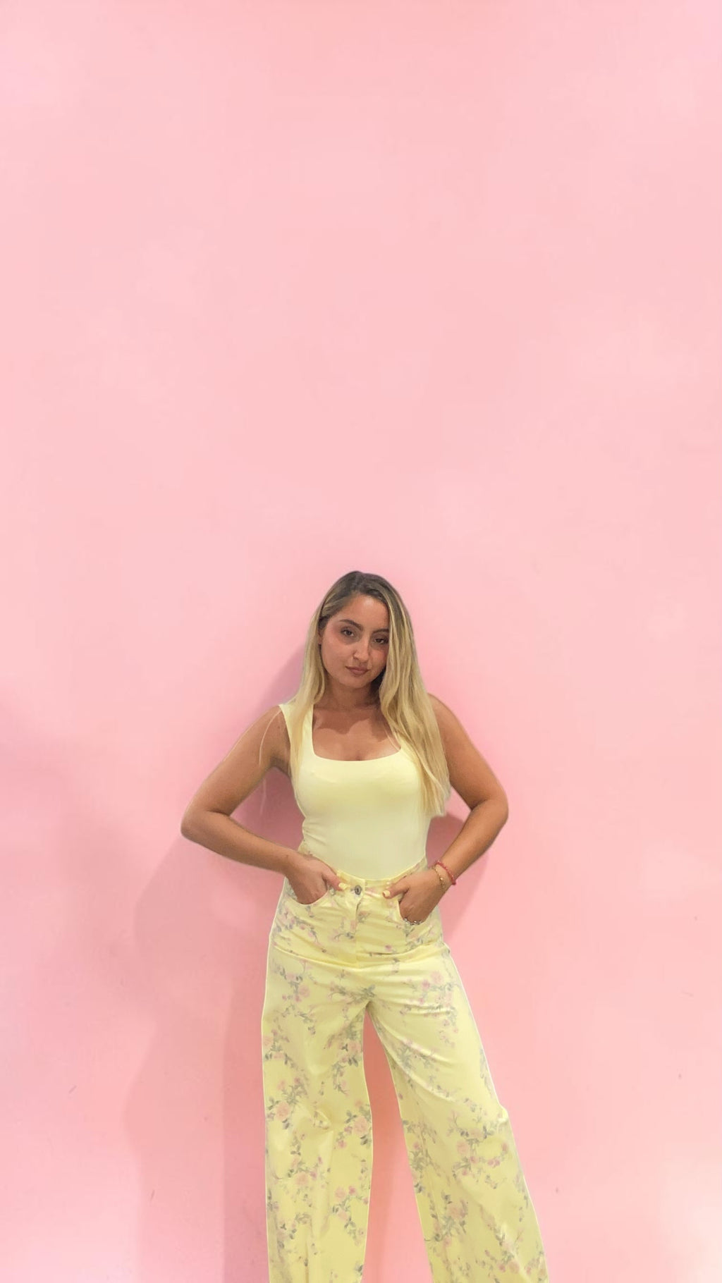 Jeans fiorato🌸🪷