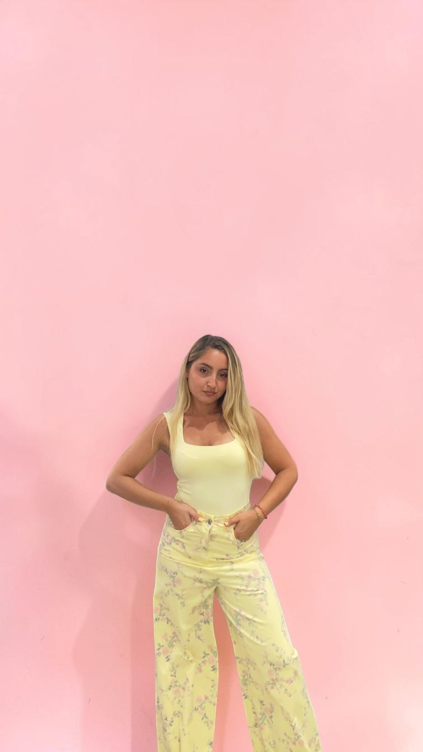 Jeans fiorato🌸🪷